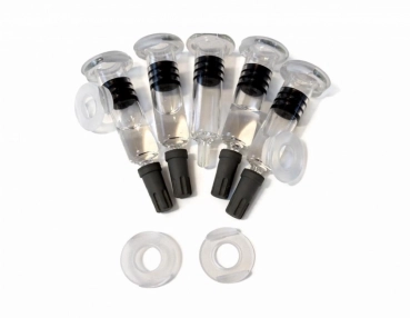 Assembly line for syringes